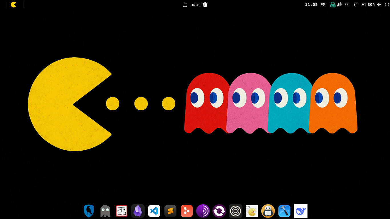 PacMan Linux Desktop Screenshot
